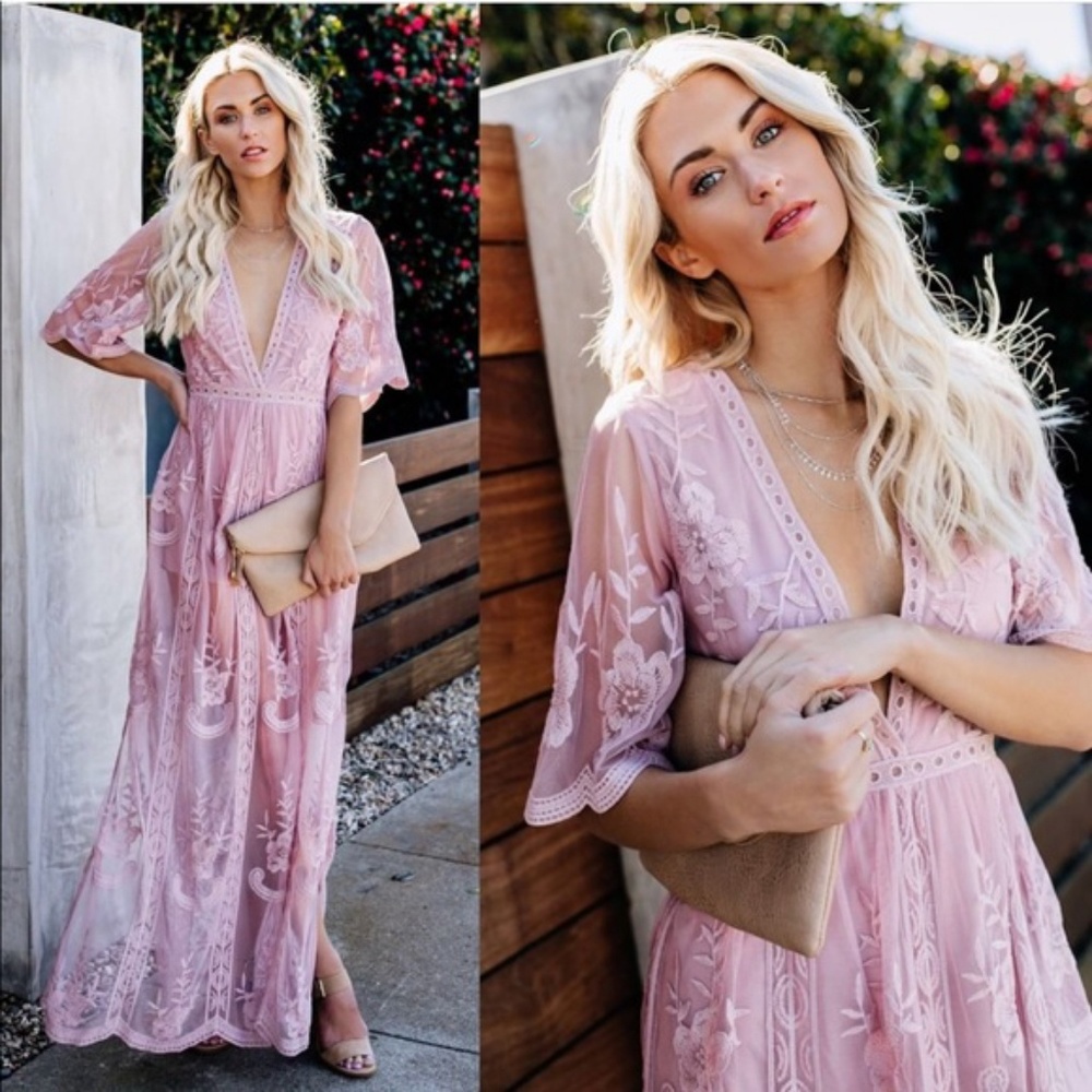 Thora Maxi lace Romper